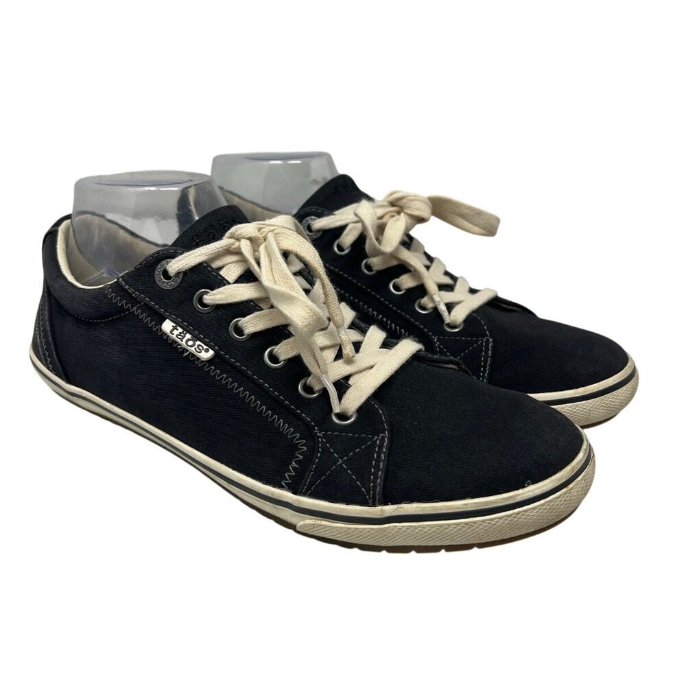 Taos Retro Star Canvas Sneakers in Black 10